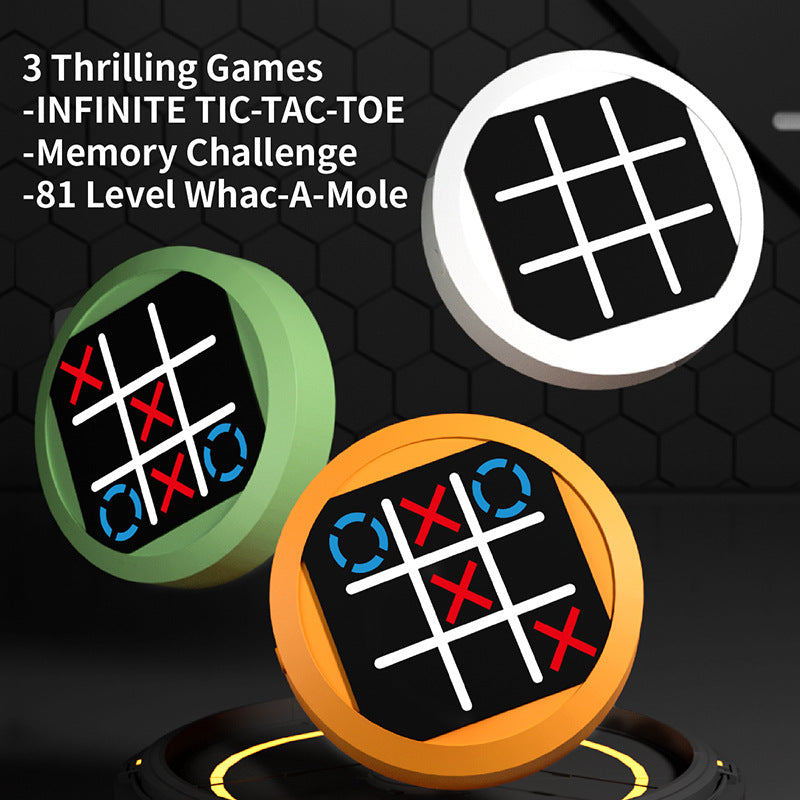 Trekkaboo Smart Tic-Tac-Toe handheld memory game