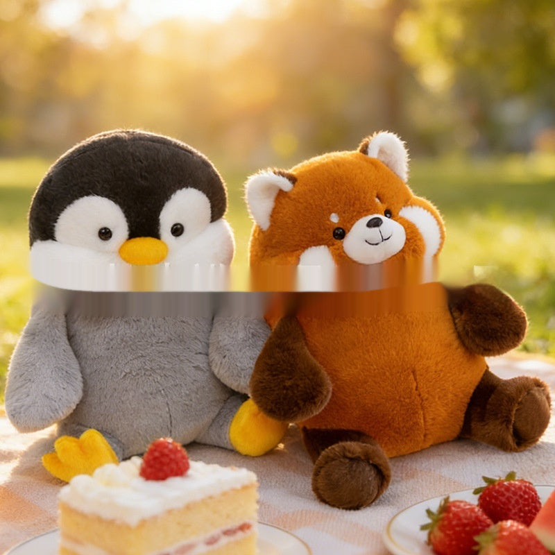 Trekkaboo Warm Buddy soft animal plush toy for kids