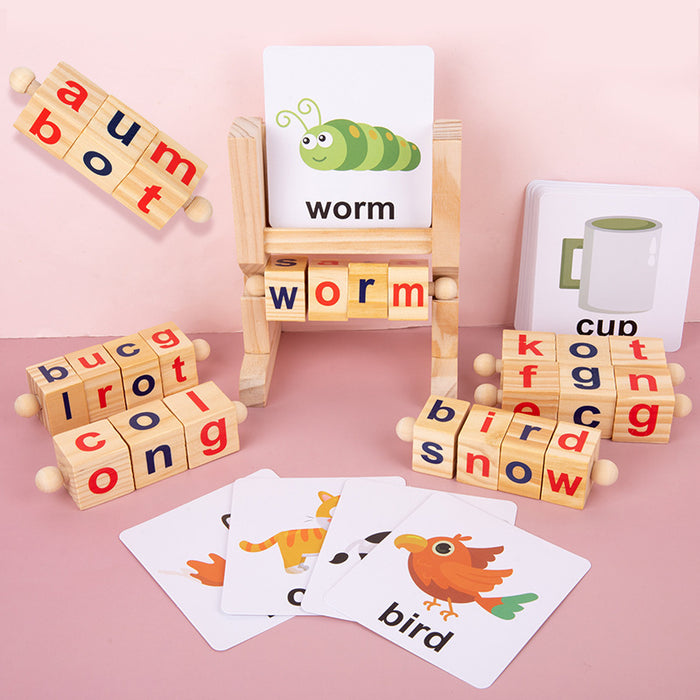 Trekkaboo Alphabet Spelling Blocks
