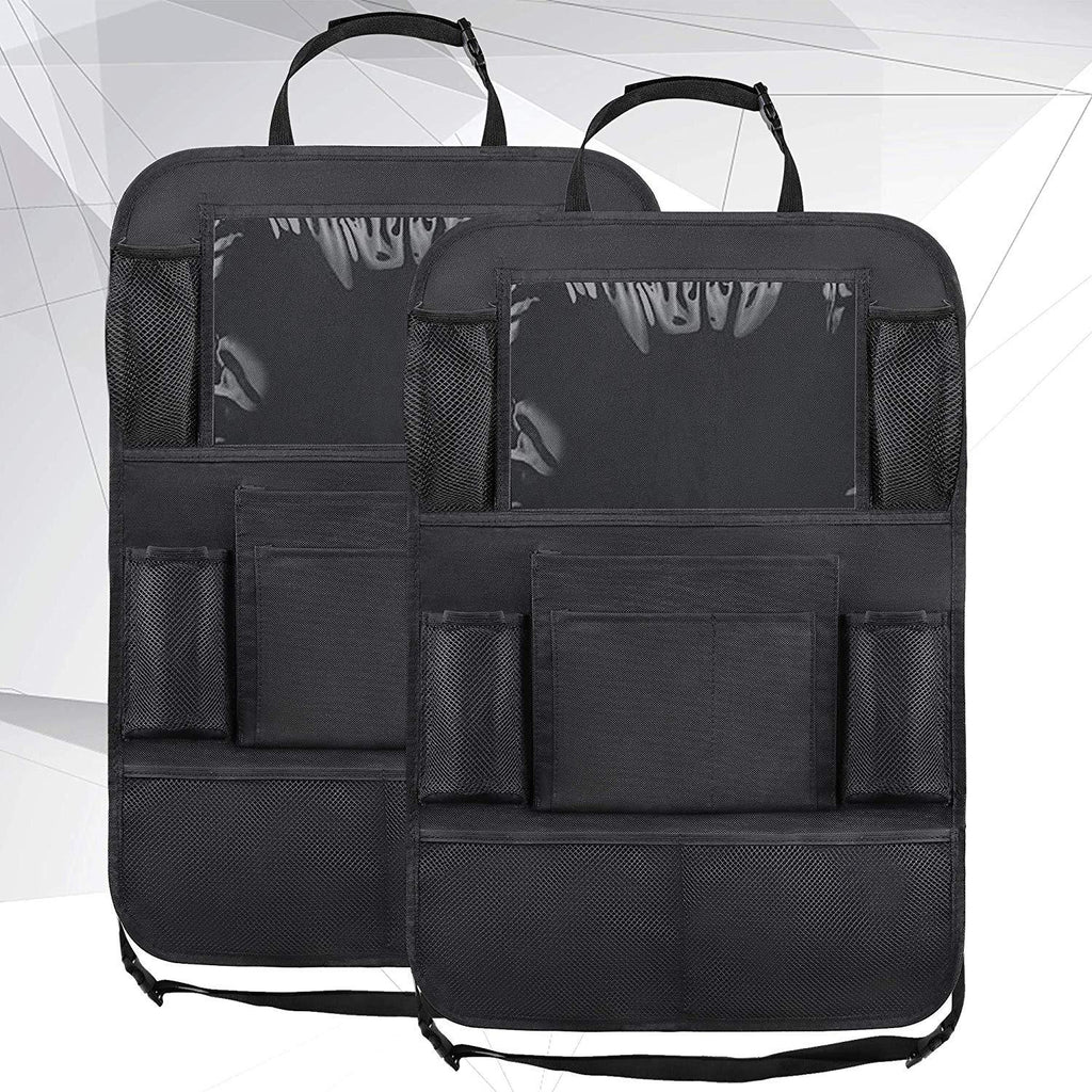 Trekkaboo Kick-Mat Organizer 2-Pack laid flat — both mats exactly as shipped